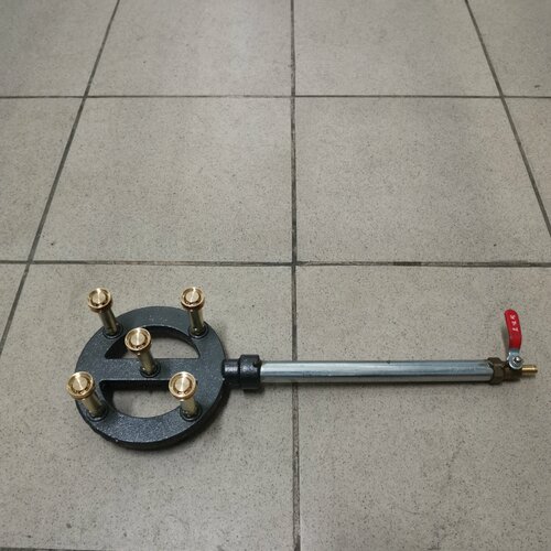 Газовая горелка 14 кВт для казана и wok 02 5 сопел 3200₽