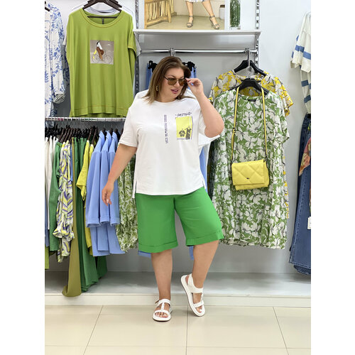 Футболка размер 56, белый