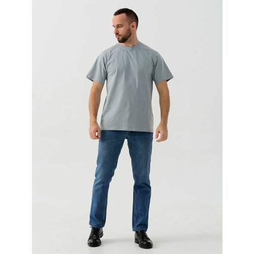 фото Футболка, размер 54, серый fashion freedom