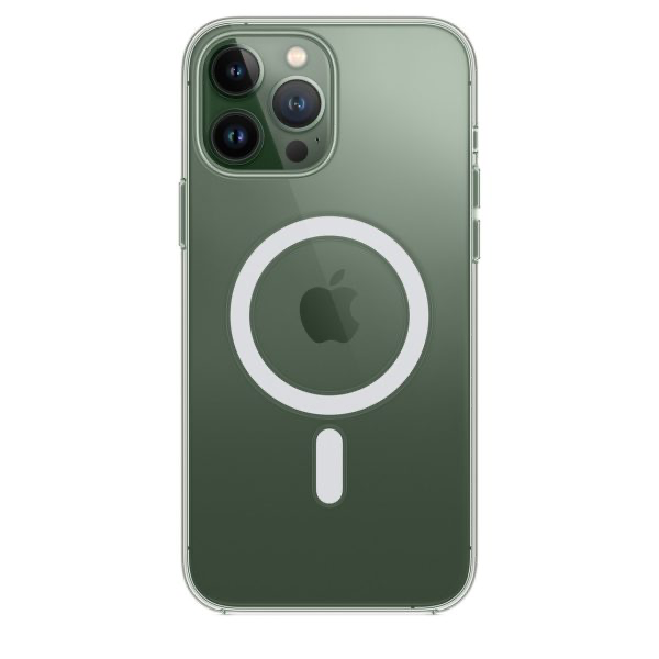 Чехол Clear Case (накладка) для iPhone / айфон 12/12 pro MagSafe (прозрачный)