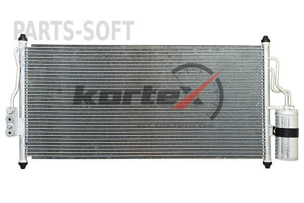 KORTEX KRD2068 Радиатор кондиционера