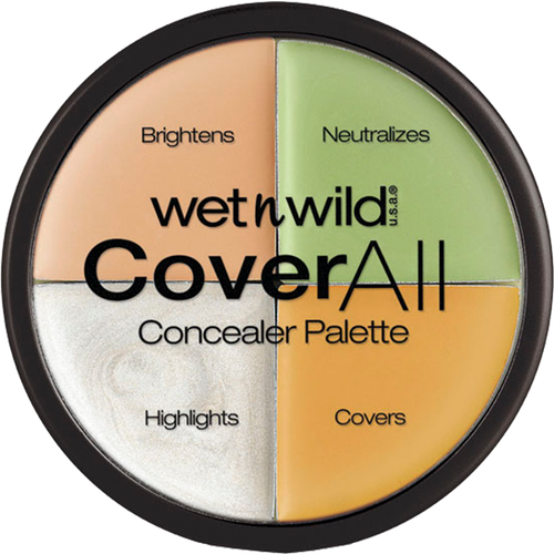 Набор корректоров для лица Wet N Wild Coverall E61462 7г набор корректоров для лица wet n wild coverall concealer palette e61462 4 тона