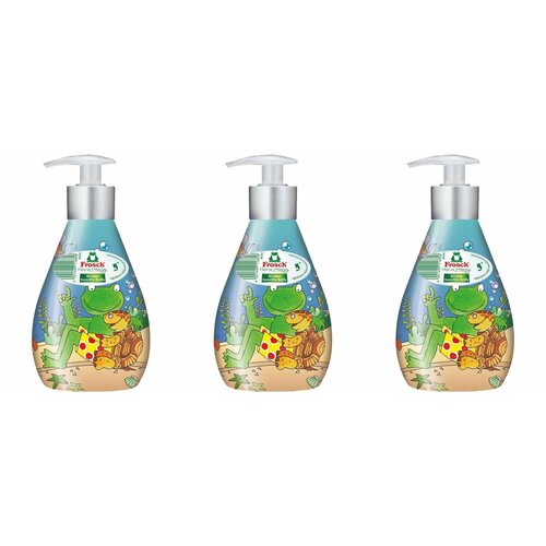FROSCH Детское ухаживающее жидкое мыло для рук 300 мл 3 шт 2959₽