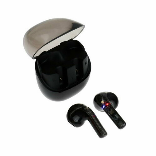 Наушники беспроводные R20 TWS вкладыши BT 53 30200 мАч шумоподавление чёрные 122100₽