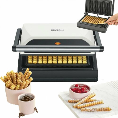 Вафельница Severin WA 2114 800 Вт бежевый 1066200₽