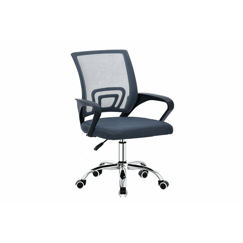 Кресло рабочее DREAM 58х85х56 цвет серый хром чёрный 3999₽