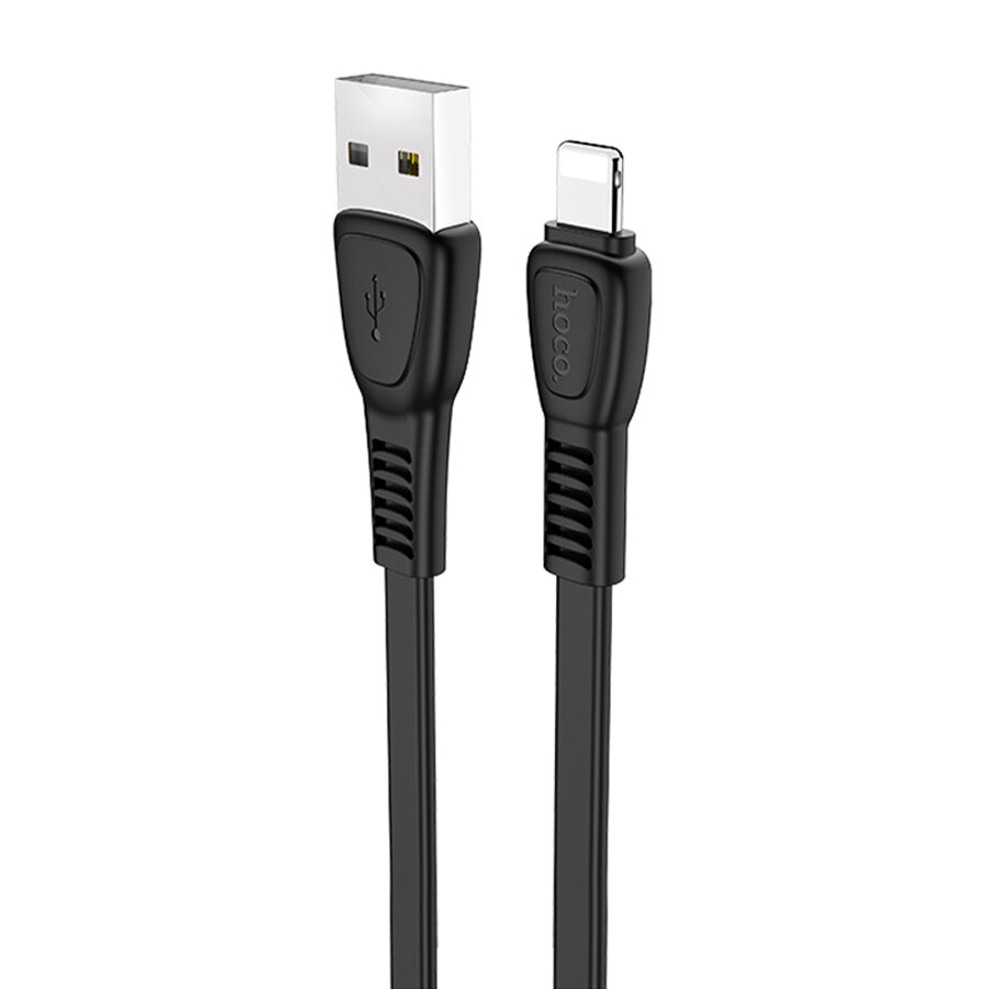 Кабель для айфон USB HOCO X40 Noah USB - Lightning, 2.4А, 1 м, черный