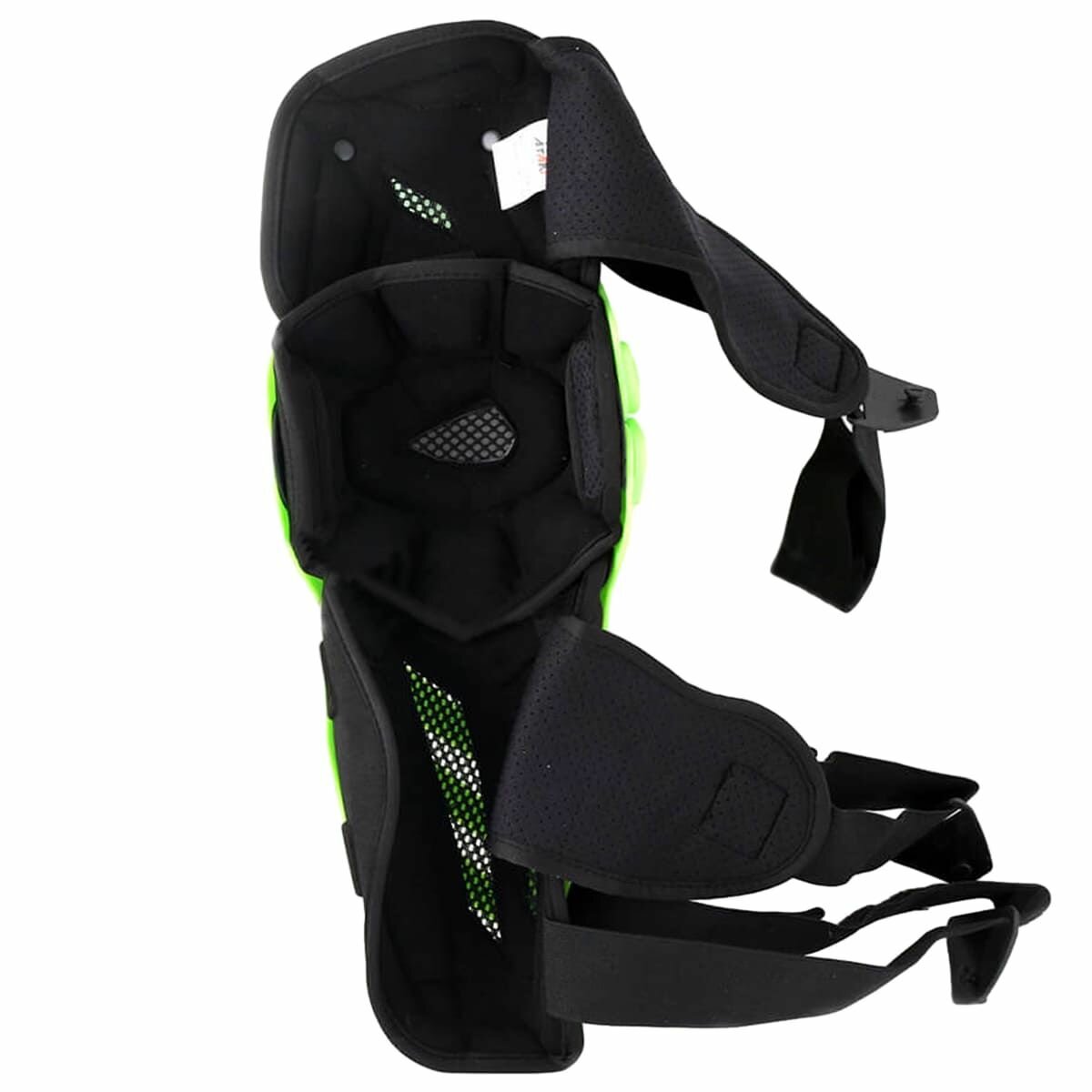 Защита колена шарнирная ATAKI SC-P212 Hi-Viz зеленая/черная — фото 1