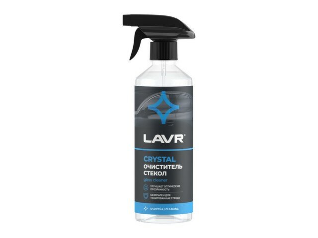 Очиститель стекол Кристалл с триггером LAVR Glass Cleaner Crystal 500мл Ln1601