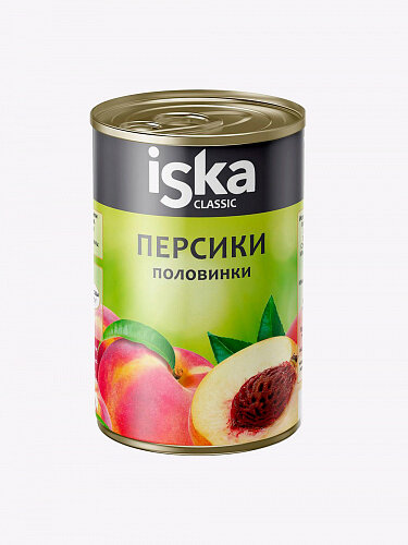 ISKA Персики в сиропе, половинки