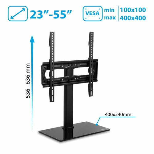 Универсальная подставка для телевизора KROMAX X-STAND-2 до 55 дюймов vesa 400x400