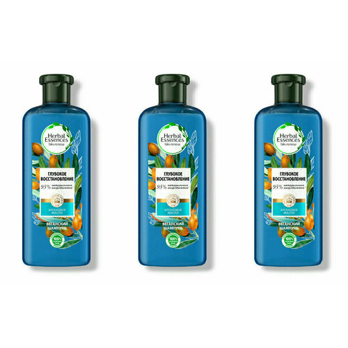 Herbal Essences Шампунь для волос Марокканское аргановое масло, 400мл, 3 шт