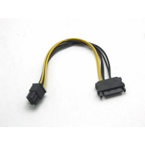 Переходник питания для видеокарт SATA / 6pin (CC-PSU-SATA) переходник plcc32 socket