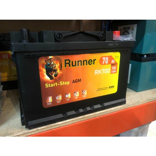 Аккумулятор Runner AGM 70Ач обратная полярность RK700