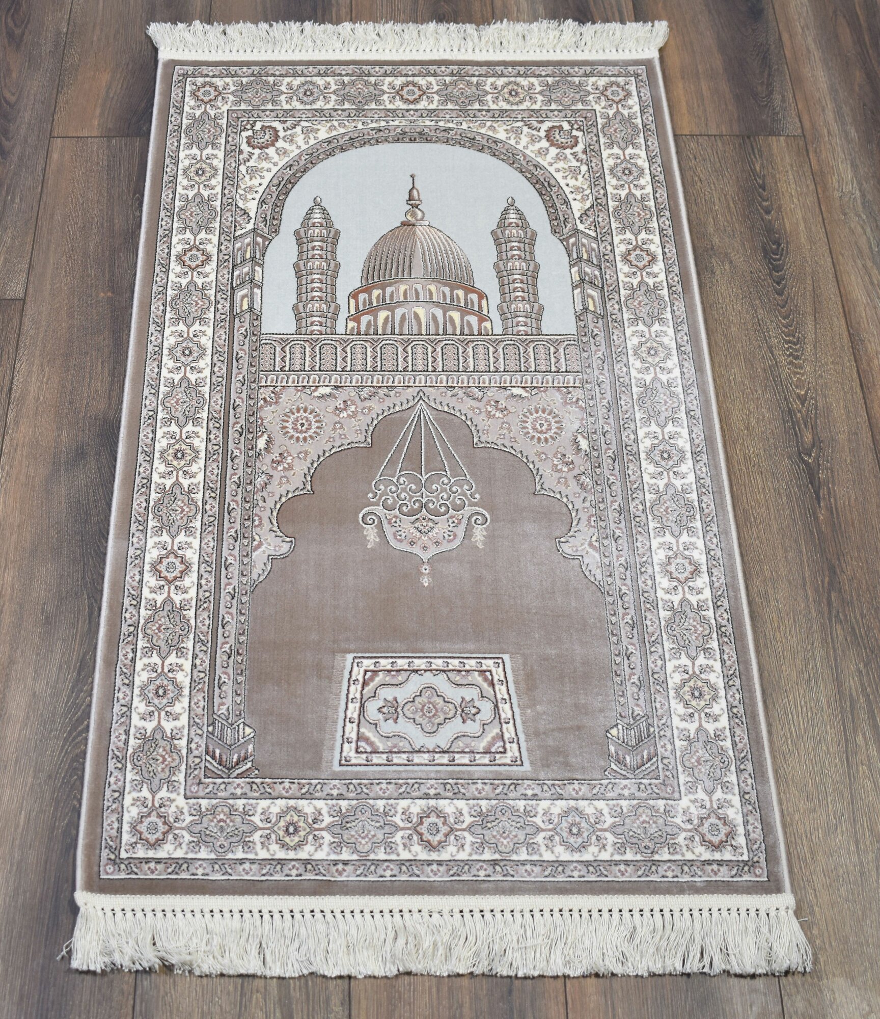 Ковер Roger Vanden Bergh "Namaz", молитвенный, хлопок/бамбук, 0,67x1,1 м, Бельгия — фото 1