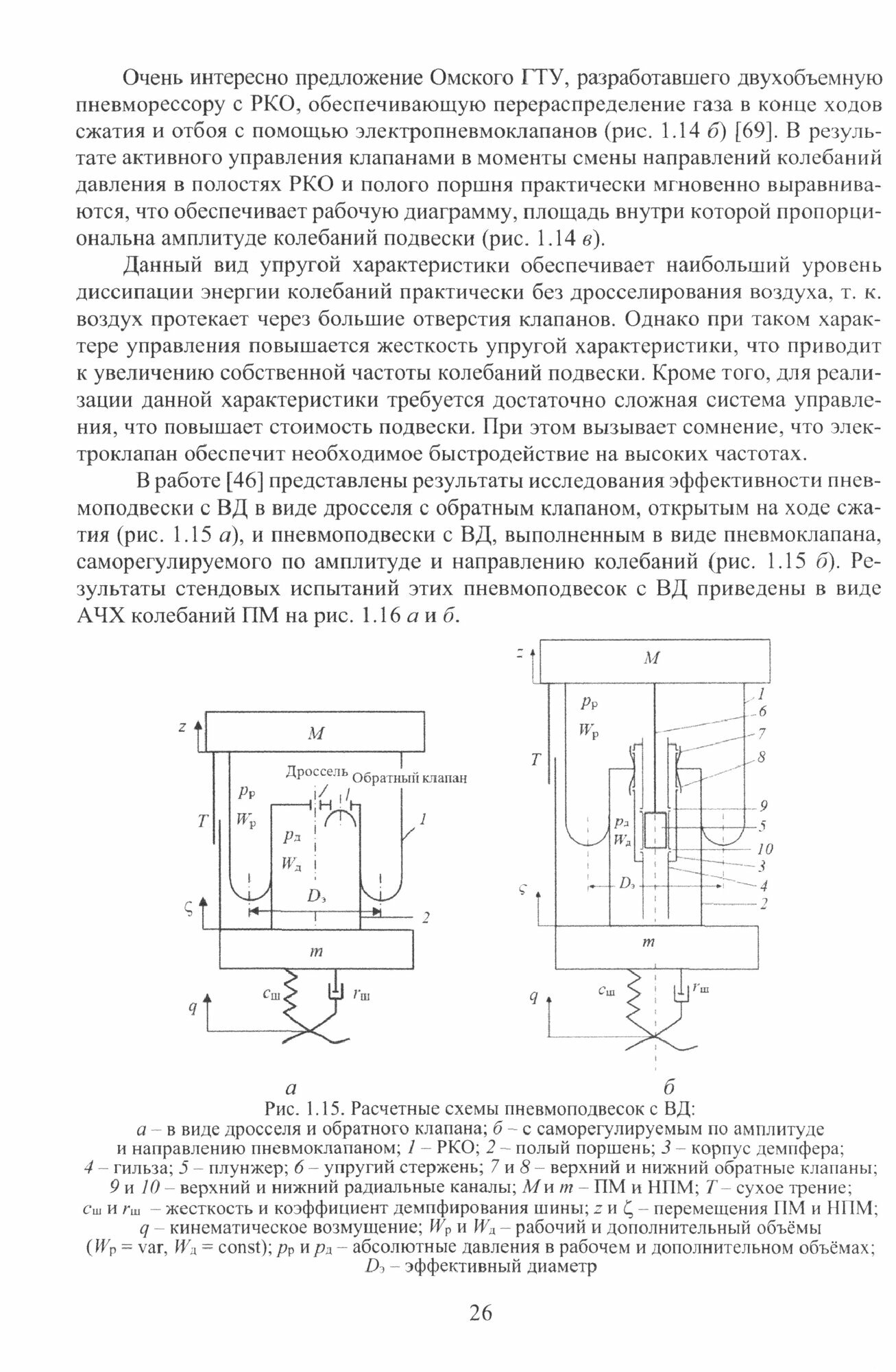 Комбинированные демпфирующие системы в подвесках автотранспортных средств. Монография - фото №4