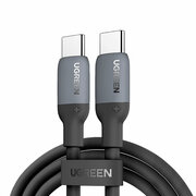 Кабель UGREEN US563 (15283) USB-C to USB-C Silicone Fast Charging Cable. Длина: 1м. Цвет: черный