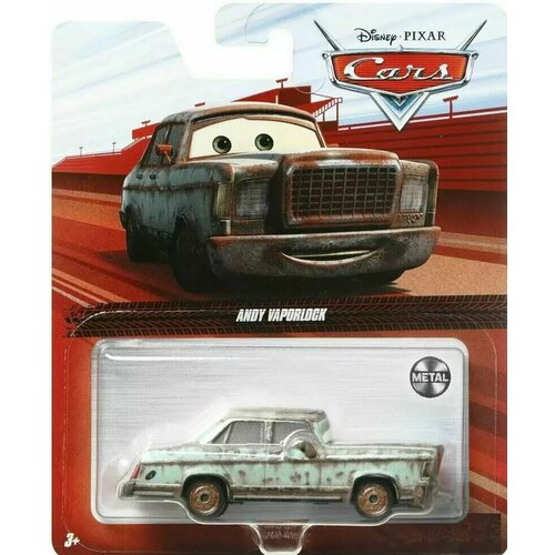 машинки из металлического сплава disney pixar тачки 3 2 дюйма 1 55 Машинка Cars Герои мультфильмов коллекционная Andy Vaporlock HFB40