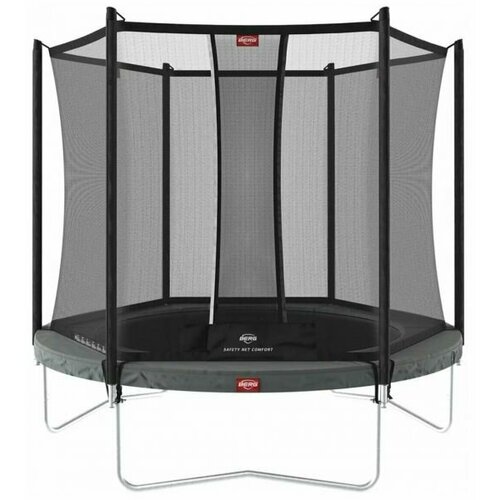 Батут BERG Favorit Regular 270 Grey + Safety Net Comfort батут berg favorit regular 200 grey защитная сетка comfort