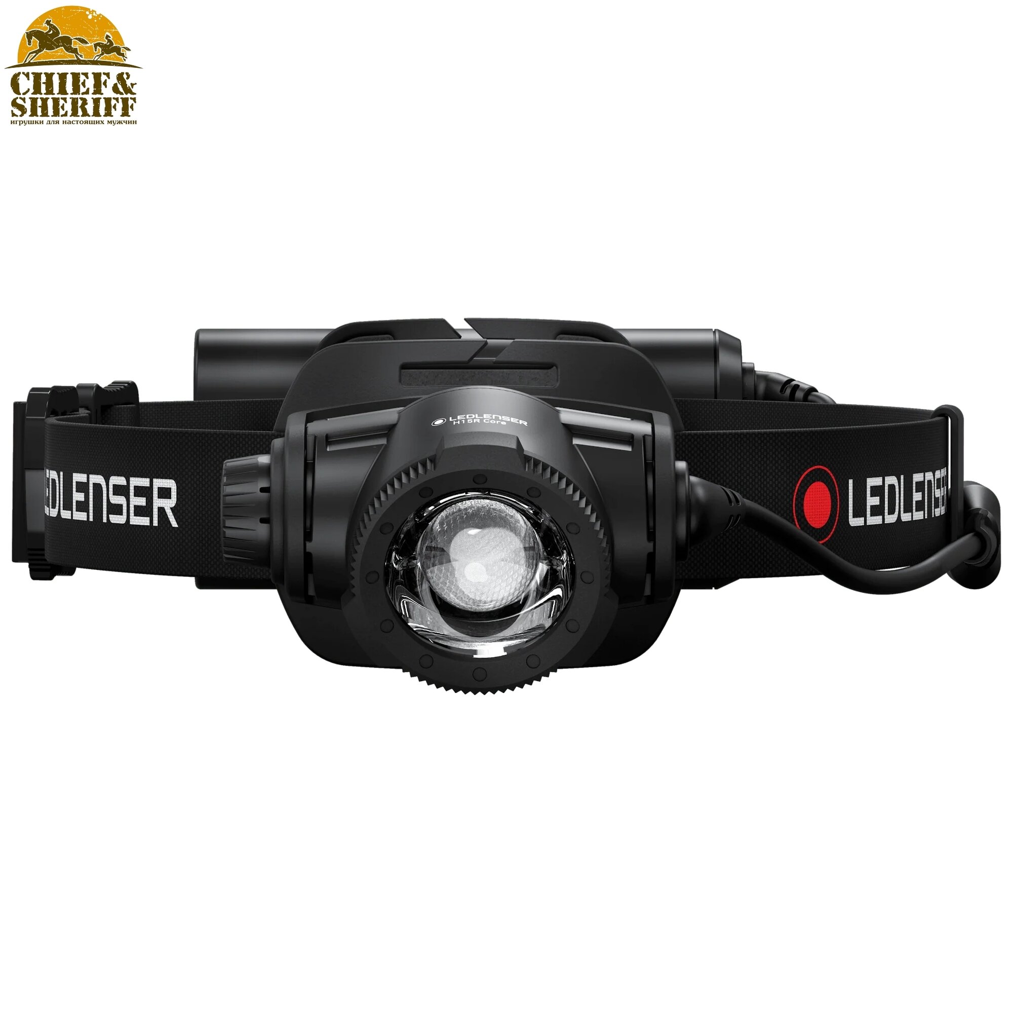 Налобный фонарь LED LENSER H15R Core, черный [502123] - фото №18