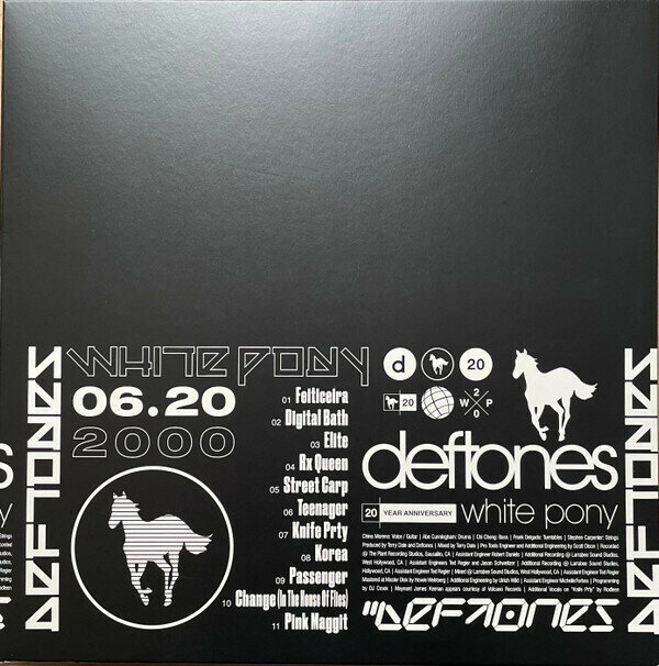 Deftones DeftonesThe - White Pony Black Stallion (20th Anniversary) (limited, Box Set, 4 LP) Warner Music - фото №7