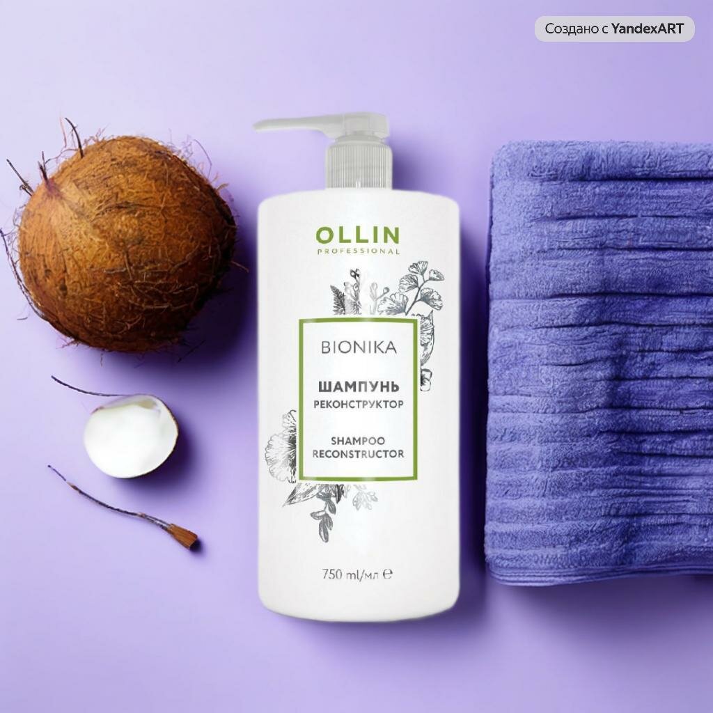 Ollin Professional Energy Shampoo Anti Hair Loss Шампунь энергетический от выпадения волос 250 мл (Ollin Professional, ) - фото №16