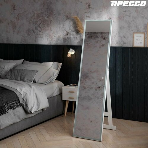Зеркало Apeggo Leonora Led 450х1750 напольное белый GG90287WH 20700₽
