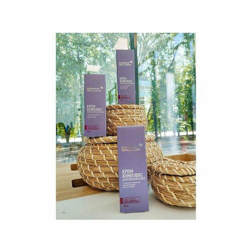 Крем-комплекс для зрелой кожи, Косметика с комплексом экстрактов сибирских эндемиков, 50мл