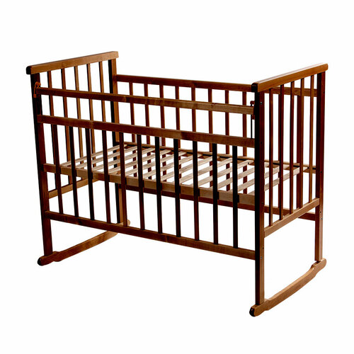 Мой малыш - детская кроватка-качалка светлая 8000₽