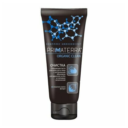 Паста очищающая 200 мл PRIMATERRA ORGANIC CLEAN от сильных загрязнений с натуральным абразивом 485₽