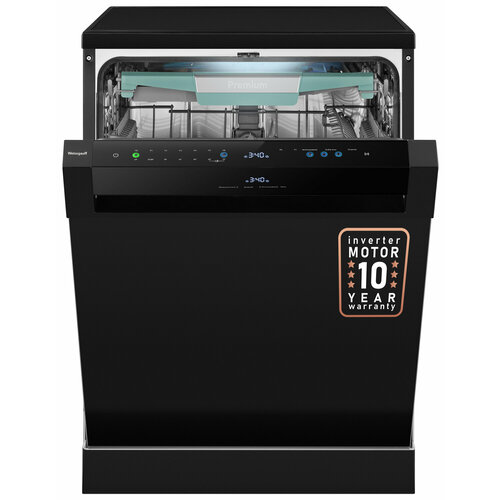 Посудомоечная машина с авто-открыванием и инвертором Weissgauff DW 6114 Inverter Touch AutoOpen Black 5564000₽