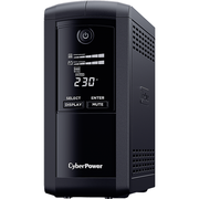 Источник бесперебойного питания/ UPS CyberPower VP1000ELCD Line-Interactive 1000VA/550W USB/RS-232/RJ11/45 (4 EURO)