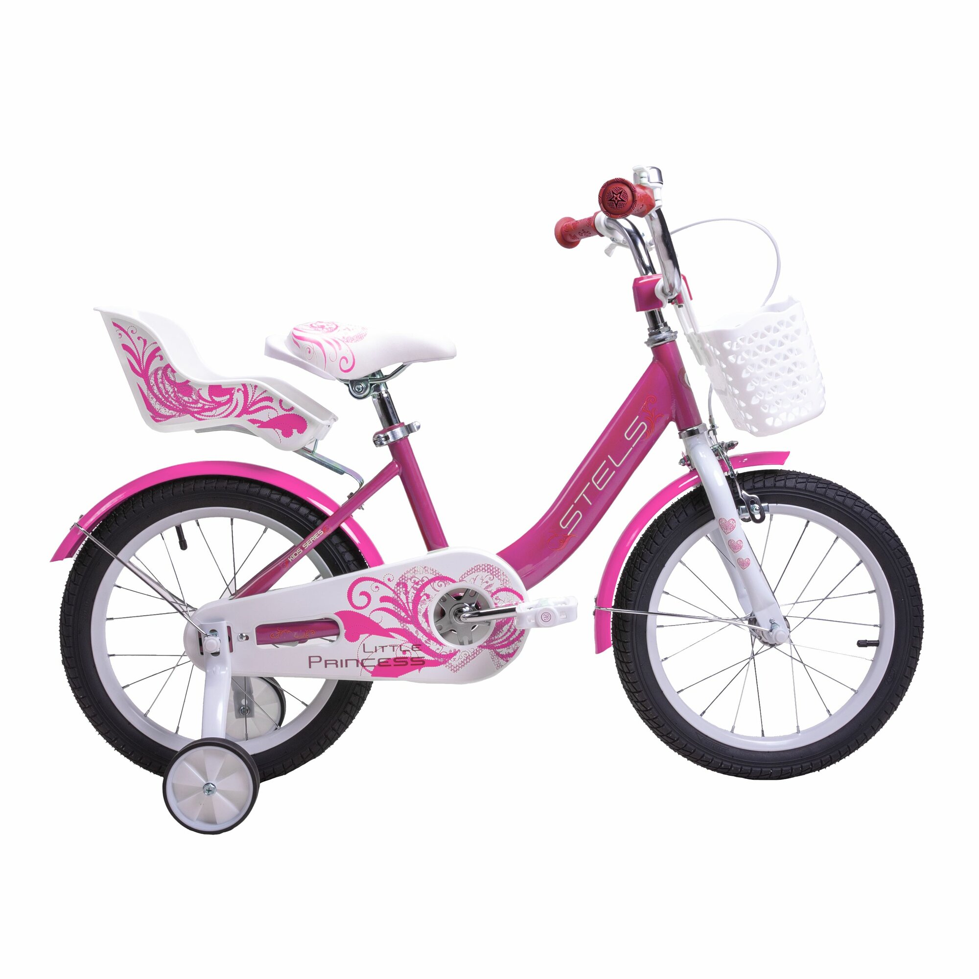 Велосипед детский Stels 18" Little Princess KC 2023 года розовый