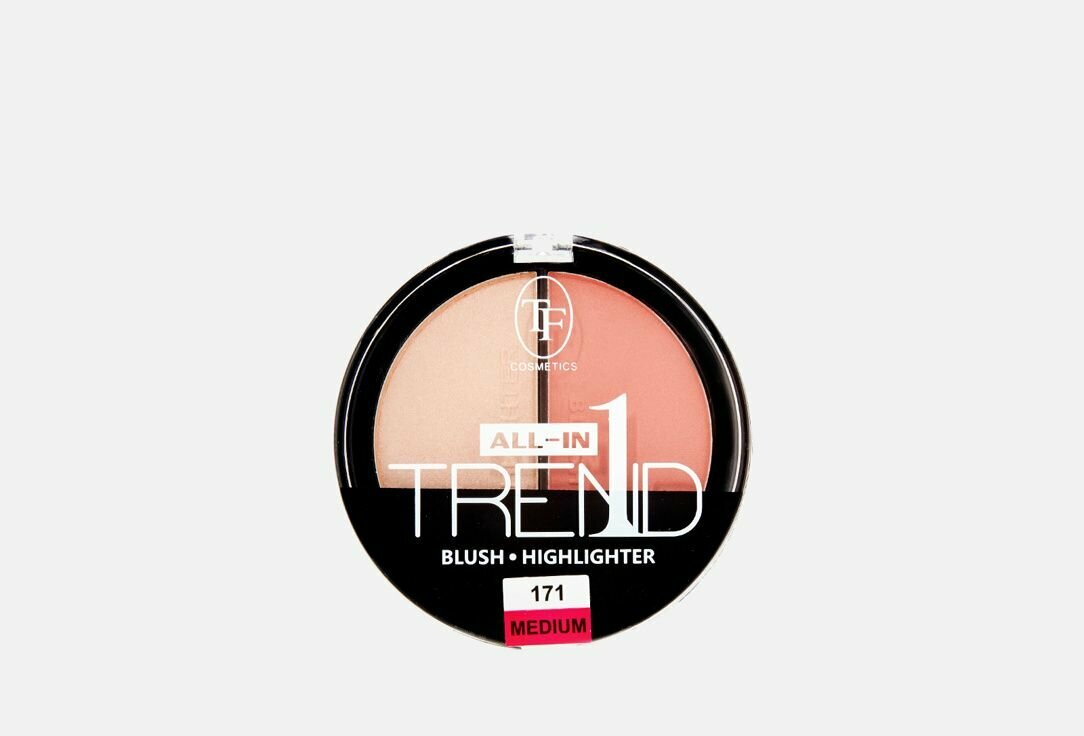 Румяна-хайлайтер двойные TF COSMETICS TREND ALL-IN-ONE