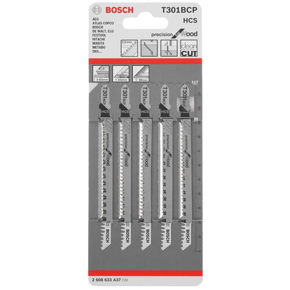 Пилка для лобзика Bosch 2608633A37