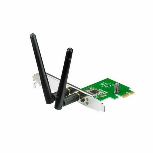 Адаптер беспроводной связи (Wi-Fi) ASUS PCE-N15 Wireless PCI-E Card 802.11n 300Mbps RTL {30} адаптер беспроводной связи asus wi fi pce axe59bt eu rtl 90ig07i0 mo0b00