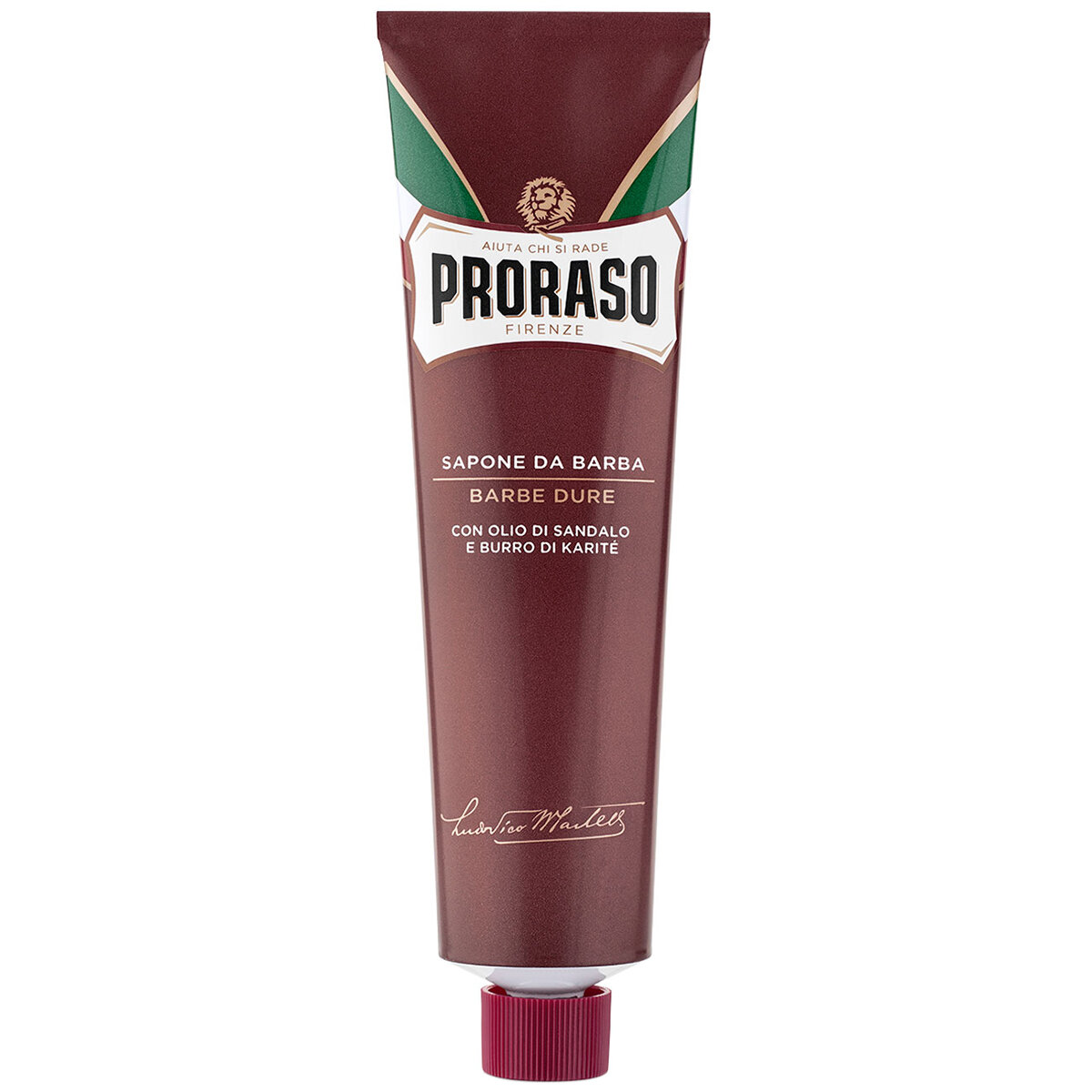 Крем для бритья питательный с маслом сандала и маслом ши Proraso Coarse Beards Shaving Cream, 150 мл