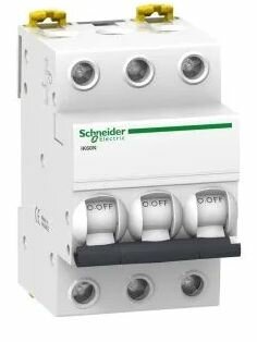 Schneider Electric Автоматический выключатель Acti 9 iK60 N ACTI9 3P 32А 6кА тип C