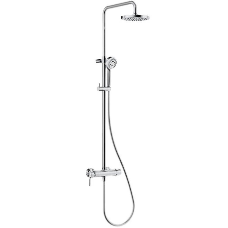 Душевая система Kludi Logo Dual Shower System со смесителем, хром 1600 мм, 680850500