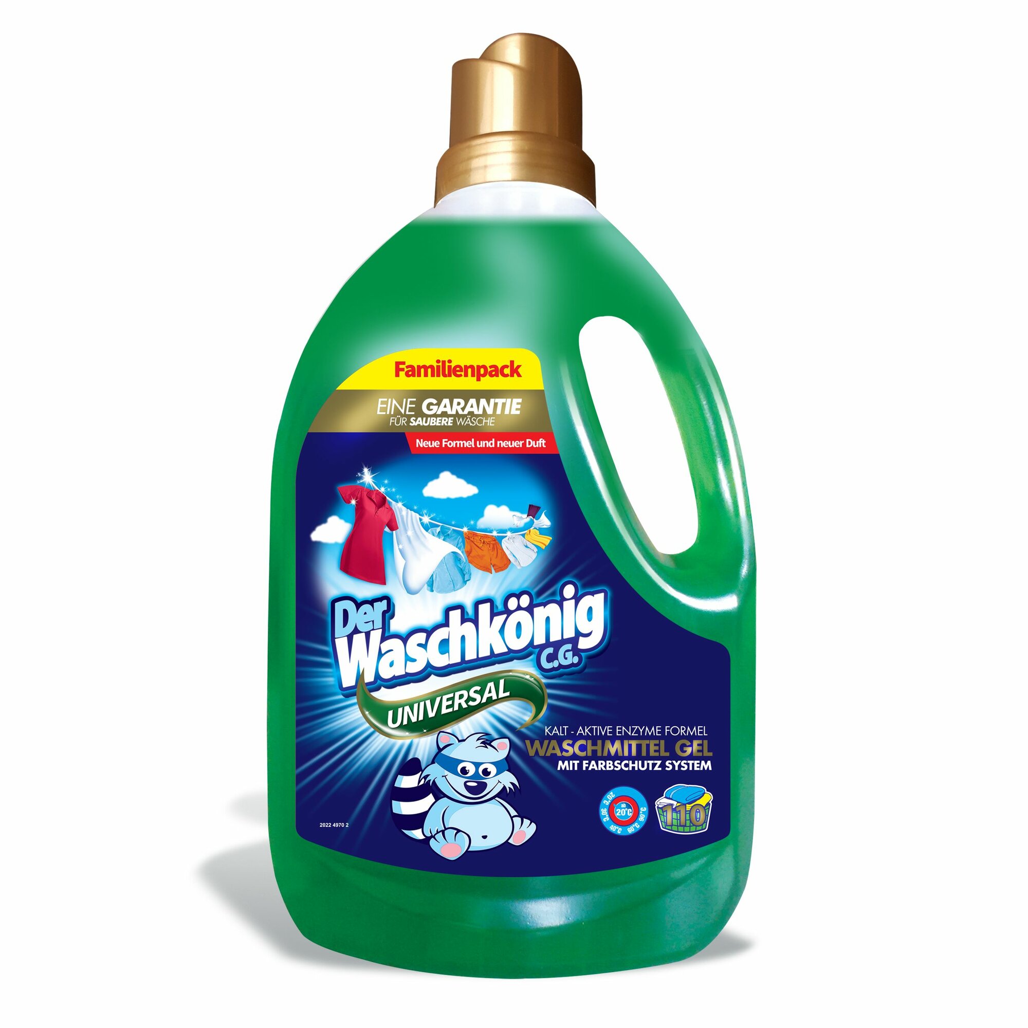 Универсальный гель для стирки Der Waschkonig C.G. Universal 3,305 л