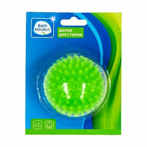 Шарики для сбора шерсти и волос при стирке, мячики для стирки (1 шт), Bath Republic, в ассортименте