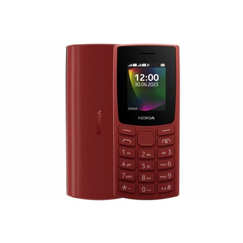 Мобильный телефон Nokia 106 DS TA-1564 Красный 2610₽