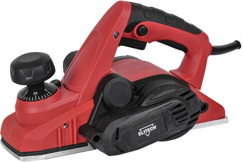 Рубанок Elitech E2209.002.00 Р 082 900Вт 16000об/мин ширина 82мм глубина 3мм 2.6кг коробка