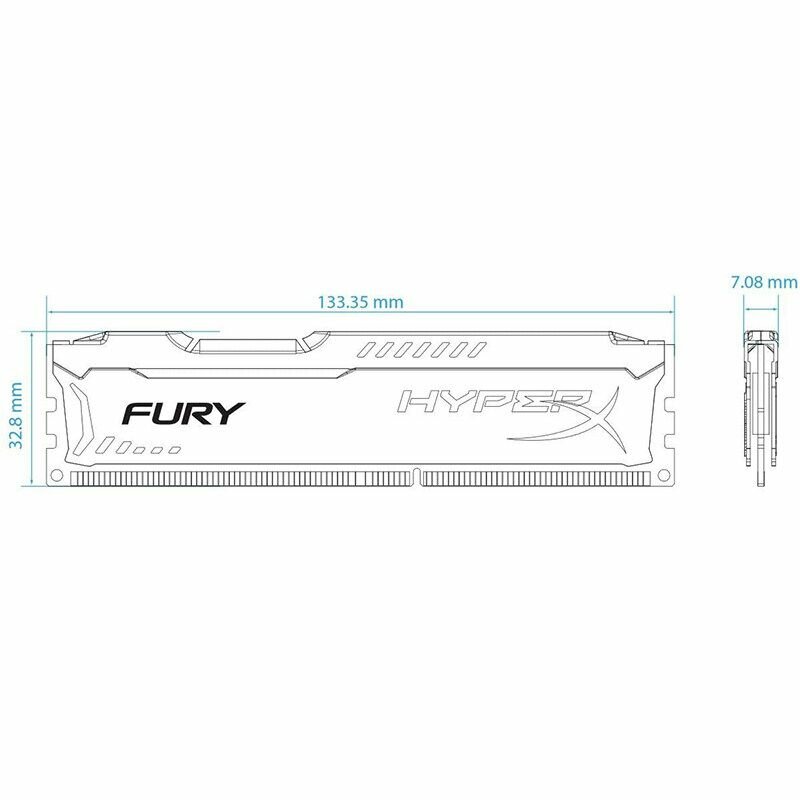 Оперативная память Hyperx DDR3 2X8 ГБ 1600 МГц Белый — фото 1