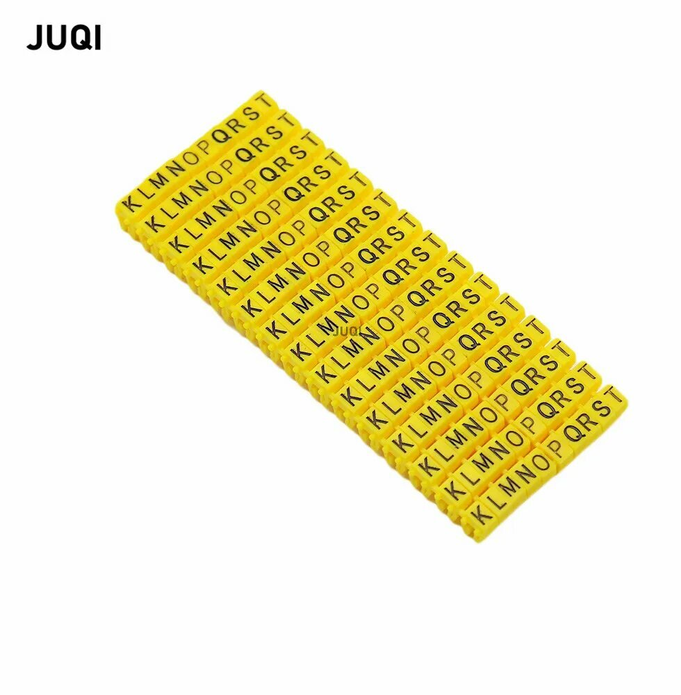Кабельные маркеры M-0 KLMNOPQRST 15-6 мм² 100 шт M-0 1.5mm 150pcs