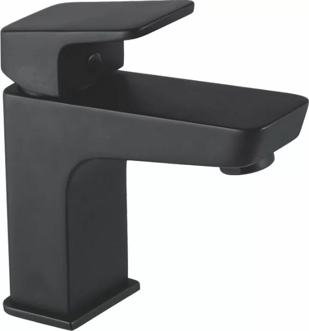 Смеситель для раковины Aquanet Gotic AF440-10B, матовый чёрный