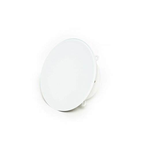 Дизайнерский ультратонкий вытяжной вентилятор Krona-SL Design 100 круг белый глянцевый 5000₽