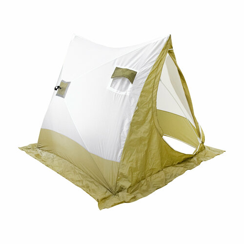 Палатка для зимней рыбалки следопыт 2-скатная / Палатка следопыт / Зимняя палатка рыболовная Oxford 210D PU 1000