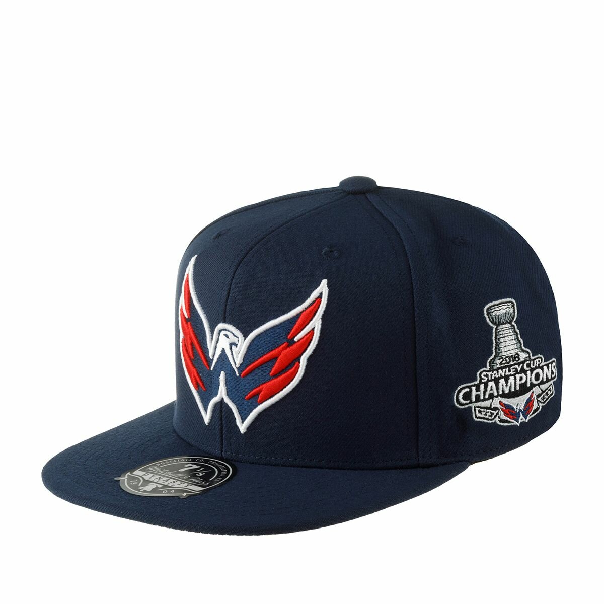 Бейсболка Mitchell & Ness Базовая коллекция для мужчин и женщин, размер L, темно-синий