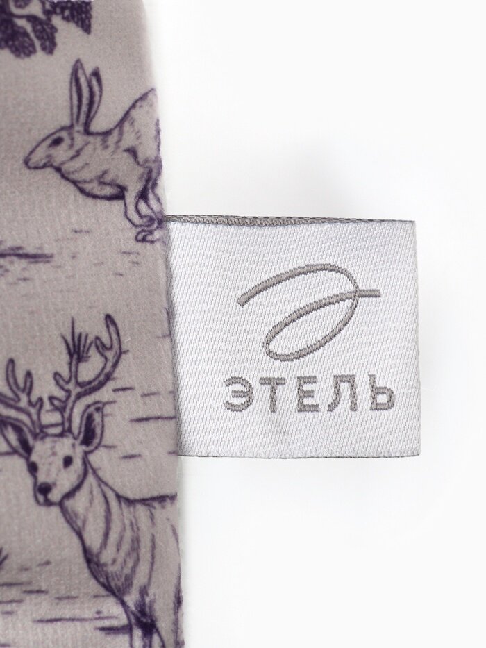 Набор декоративных наволочек Этель "Nature" - 4 шт, 40х40 см, велюр — фото 1
